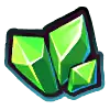 Green Crystal Ore - resource - Free PNG