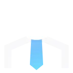 Tie Man - design - Transparent Background PNG