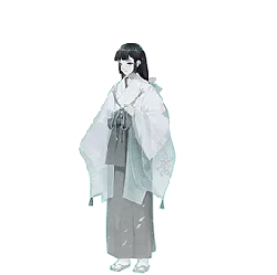 Woman in White Robe - character - No Watermark PNG