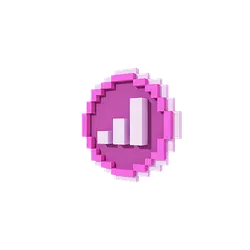 Pixel Style Chart Icon - icon - PNG