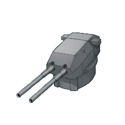 Dual-Barrel Turret - future - Transparent Layer PNG