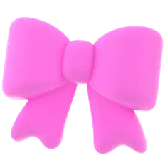 Pink Bow Tie - hair accessory - pink - PNG