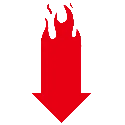 Flame Arrow - symbol - graphic - No Watermark PNG