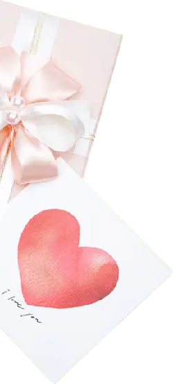 Pink Gift Box and Heart Card - gift - Lossless PNG