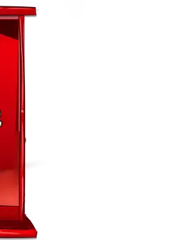 Red Cabinet - furniture - High Resolution PNG