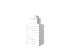 White Building - design - No Watermark PNG