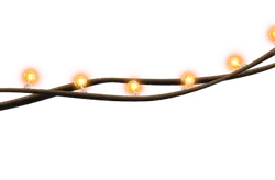 String Lights - lighting - cozy - No Background PNG