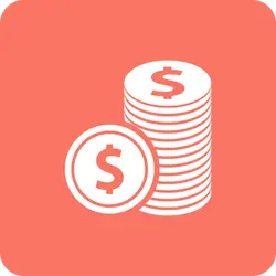 Dollar Coin Icon - icon - High Resolution PNG