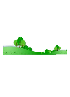 Green Grassland Landscape - landscape - Transparent Layer PNG
