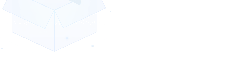 Blue Cube - minimalist design - PNG Images