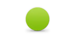 Green Circle Object - simple - PNG Images