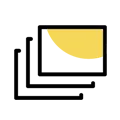 Yellow Arc Shape - shape - Lossless PNG