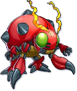 Red Beetle Robot - future - PNG