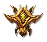 Golden Emblem - No Background PNG