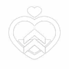 Heart House - heart - No Background PNG