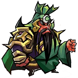 Green Warrior - green - High Resolution PNG
