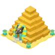 Pyramid Treasure Chest - treasure - PNG