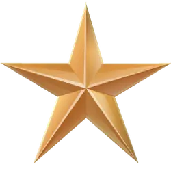 Star - decorative element - No Watermark PNG