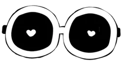 Glasses - heart - Transparent Layer PNG