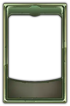 Green Metal Frame - frame - High Resolution PNG