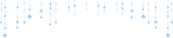 Blue Water Drop Decoration - simple - No Background PNG