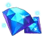 Crystal Cube - shining - High Resolution PNG