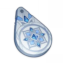 Ice Crystal Pendant - jewellery - High Resolution PNG