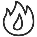 Fire Icon - High Download Count PNG