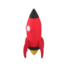 Red Rocket - kids - No Watermark PNG