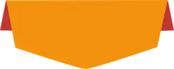 Orange Flag - graphic design - No Background PNG