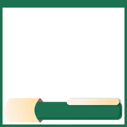 Green Long Bar Object - rectangle - High Resolution PNG