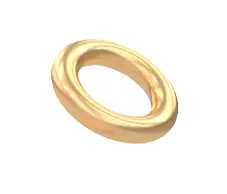 Gold Ring - metal - Fast Download PNG