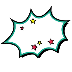 Star Shape Decoration Frame - pattern - High Resolution PNG