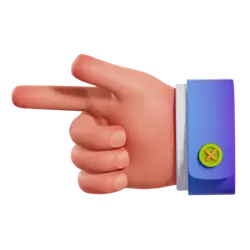 Pointing Hand - point - No Watermark PNG