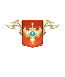 Red Shield Emblem - jewel - High Resolution PNG