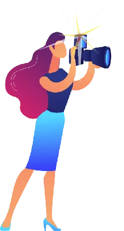 Photographer - trendy - Transparent Background PNG