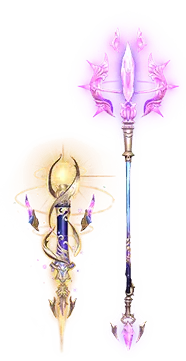Purple Magic Staff - magic - High Resolution PNG