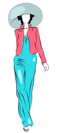 Fashion Model - person - Transparent Layer PNG