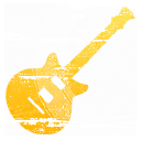 Yellow Guitar - instrument - No Watermark PNG