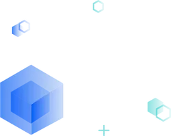 Blue Hexagon Pattern - Trending PNG