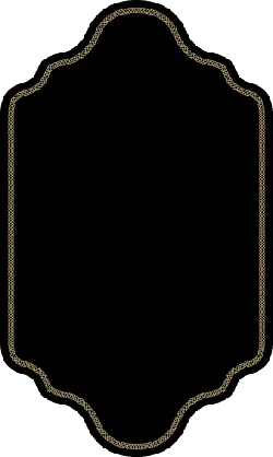 Gold Chain Border - gold - Transparent Layer PNG