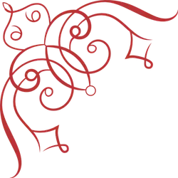 Abstract Art Pattern - red - decorative - Transparent Layer PNG