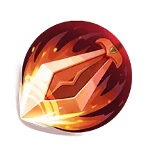Flaming Shield - PNG