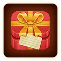 Gift Box - bow - card - Transparent Background PNG