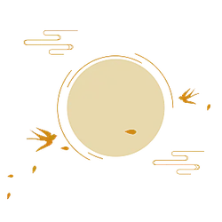 Birds and Moon - nature - No Watermark PNG