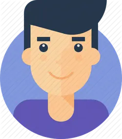 Cartoon Character with Smile - illustration - High Resolution PNG