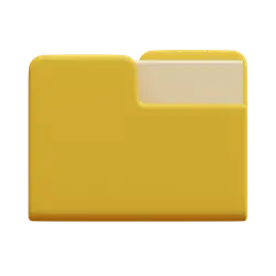 Folder Icon - office - file - No Background PNG