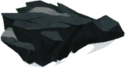 Black Crystal - mineral - PNG Images