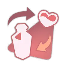 Medicine Bottle and Heart Shape Pattern - medicine - Lossless PNG