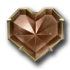 Heart-shaped Gemstone - heart shape - PNG Images